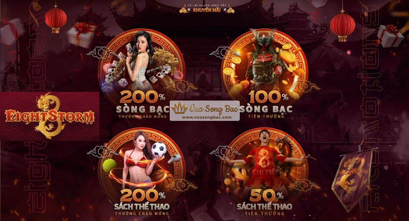 Thông tin đầy đủ về tiền thưởng casino Eightstorm năm 2023