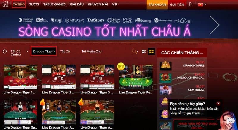 Sòng bạc Live Casino House 