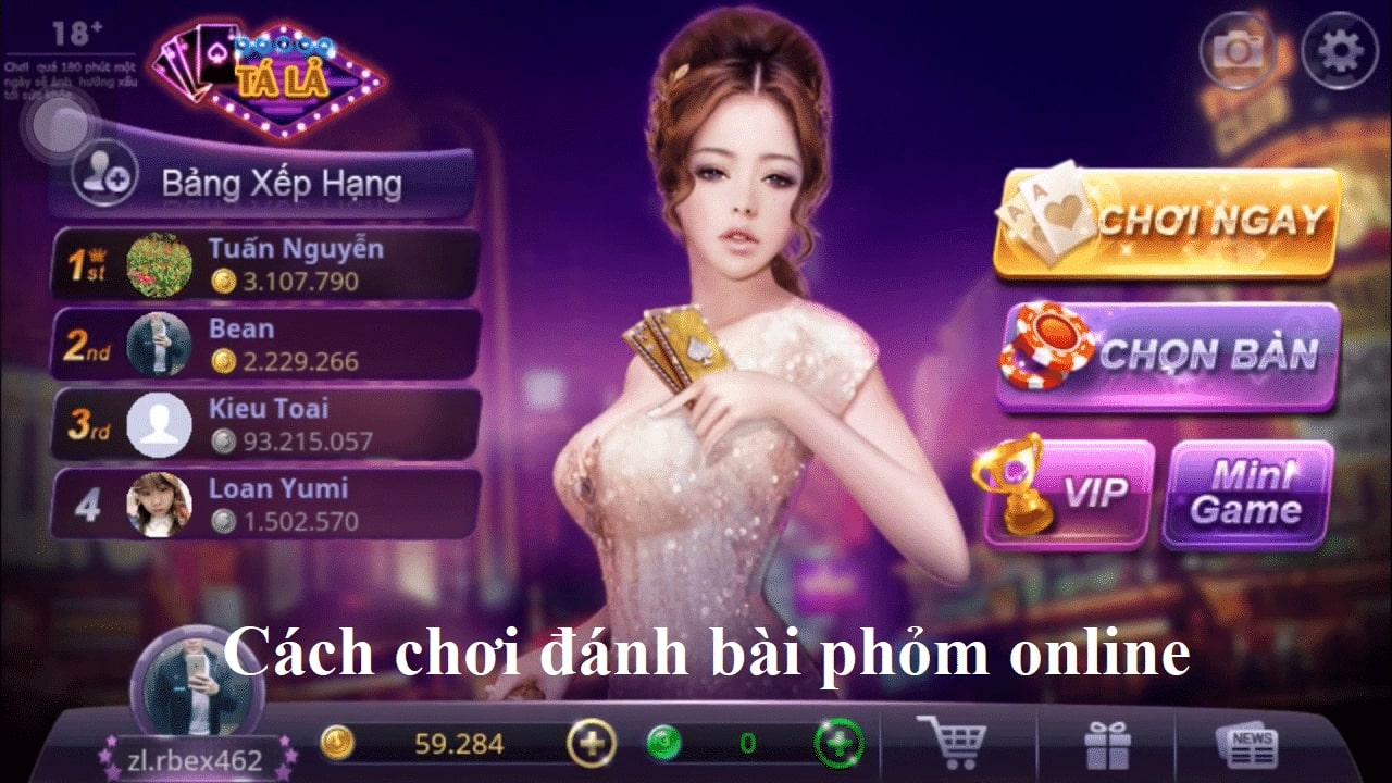 Cách chơi đánh bài phỏm online luôn thắng