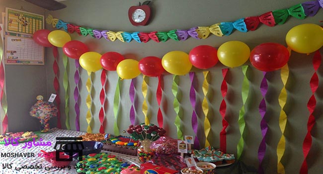 ایده های تزیین خانه برای جشن تولد