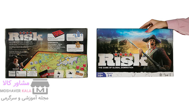 بازی فکری پسرانه بازی فکری مدل Risk